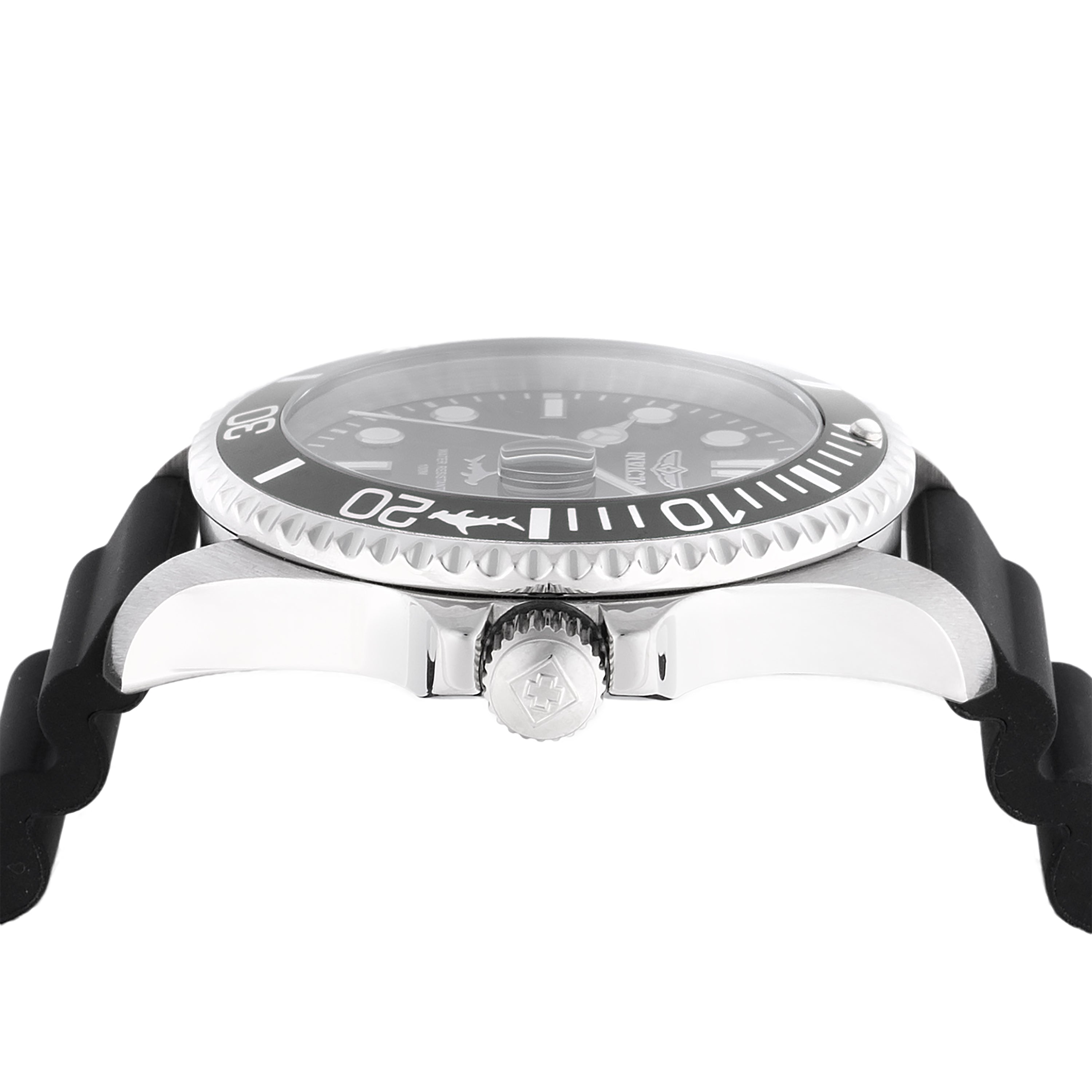 Invicta Pro Diver Shark Men's Watch - 43mm. Black (47161)