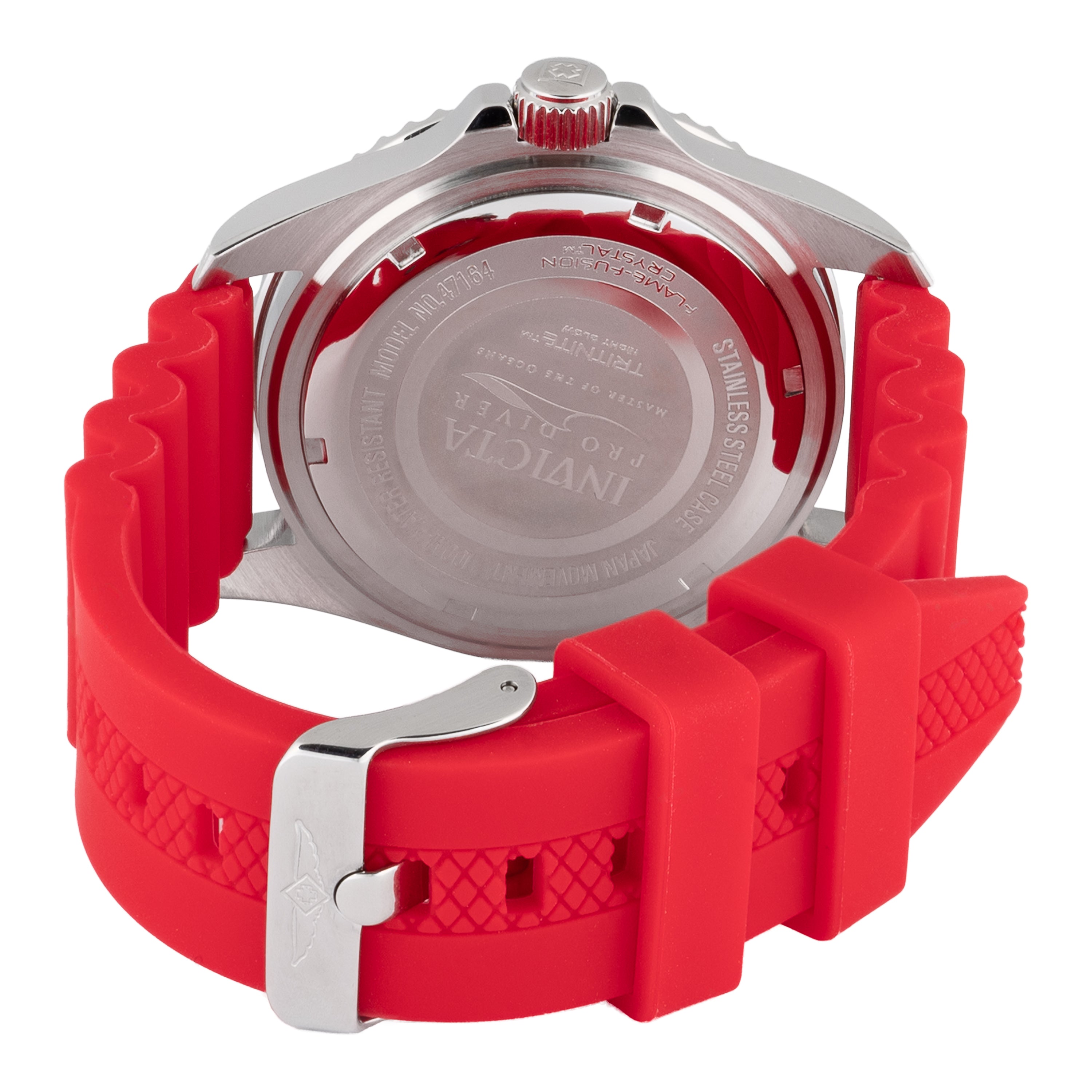 Invicta Pro Diver Shark Men's Watch - 43mm. Red (47164)