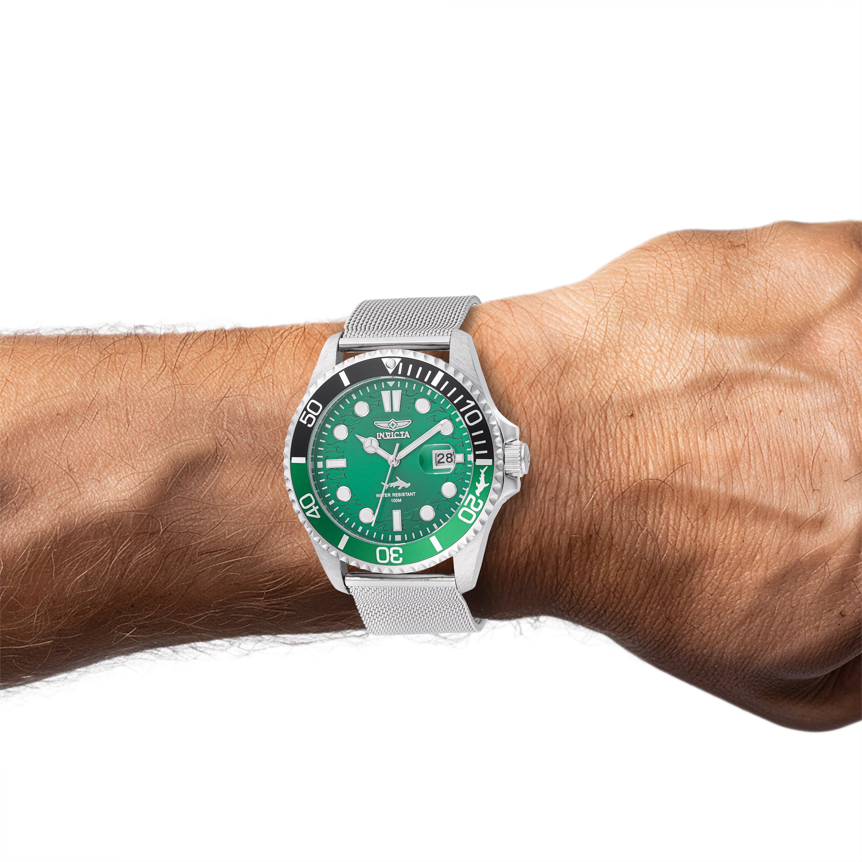 Invicta Pro Diver Curve Men's Watch - 43mm. Steel (47174)