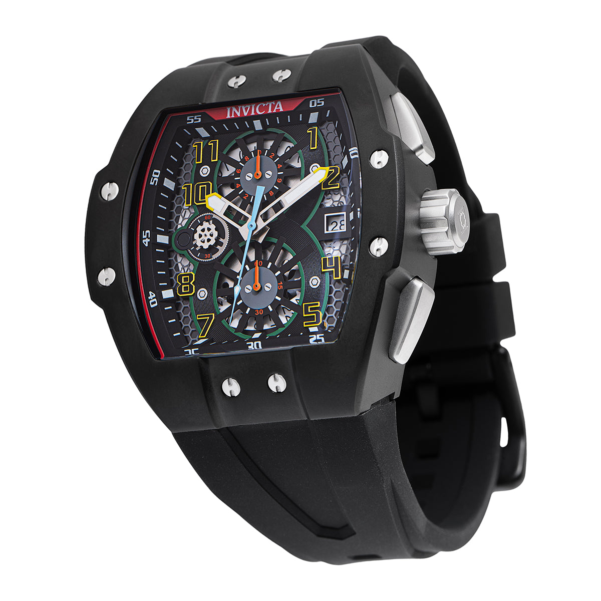 Invicta Racing Gridlock Men's Watch - 47mm. Black (48027)