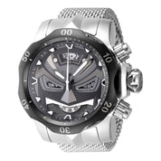 Invicta Men's 48169 Venom Quartz Multifunction Gunmetal, Black Dial Watch (ZG-48169)
