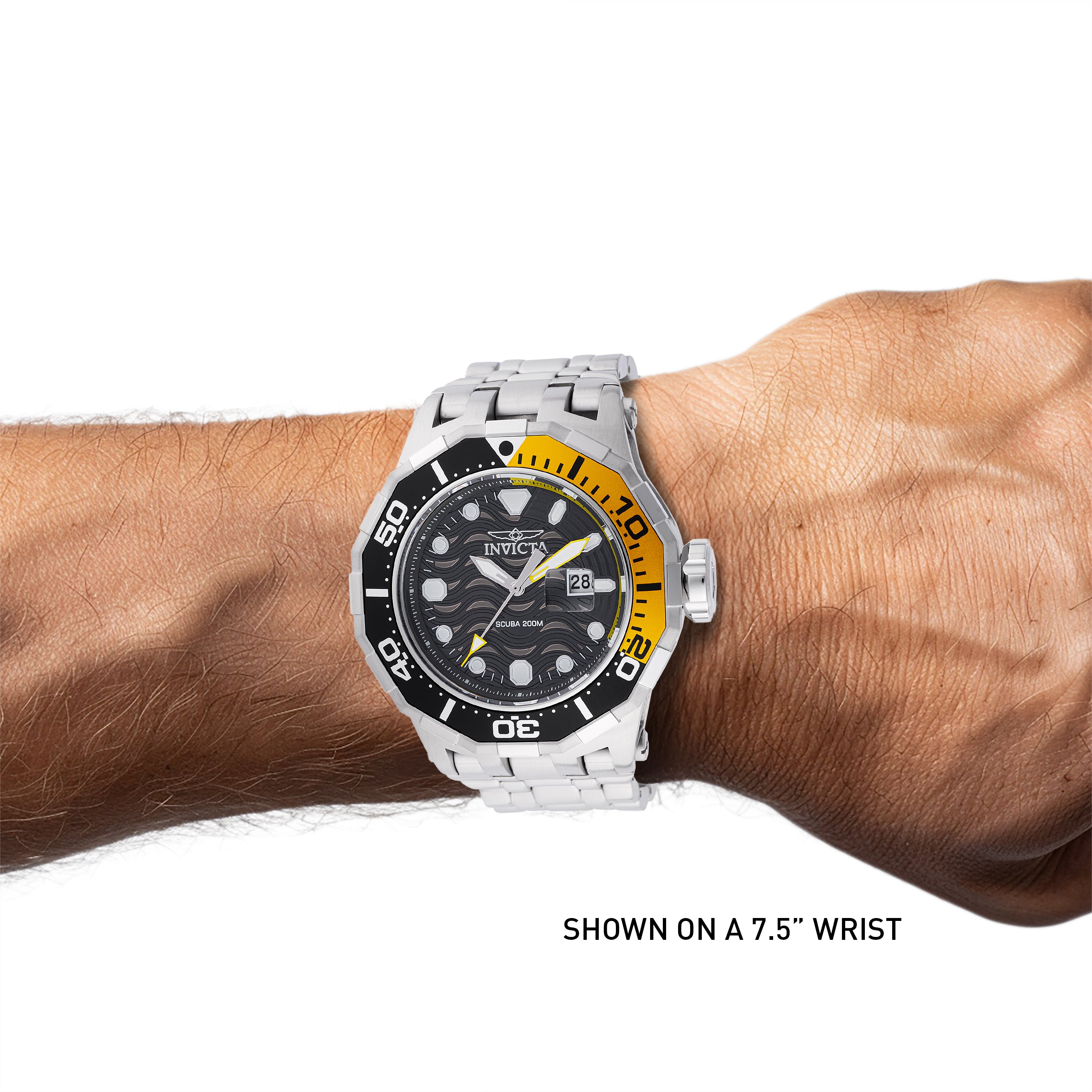 Invicta Pro Diver Wave Men's Watch - 52mm. Steel (47841)