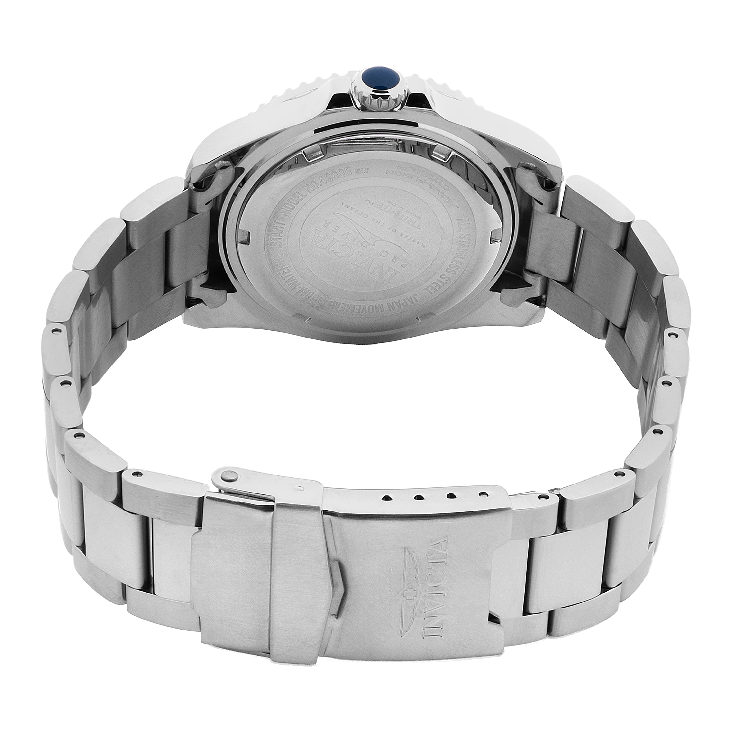 Invicta Pro Diver Unisex Watch - 38mm, Steel (46687)
