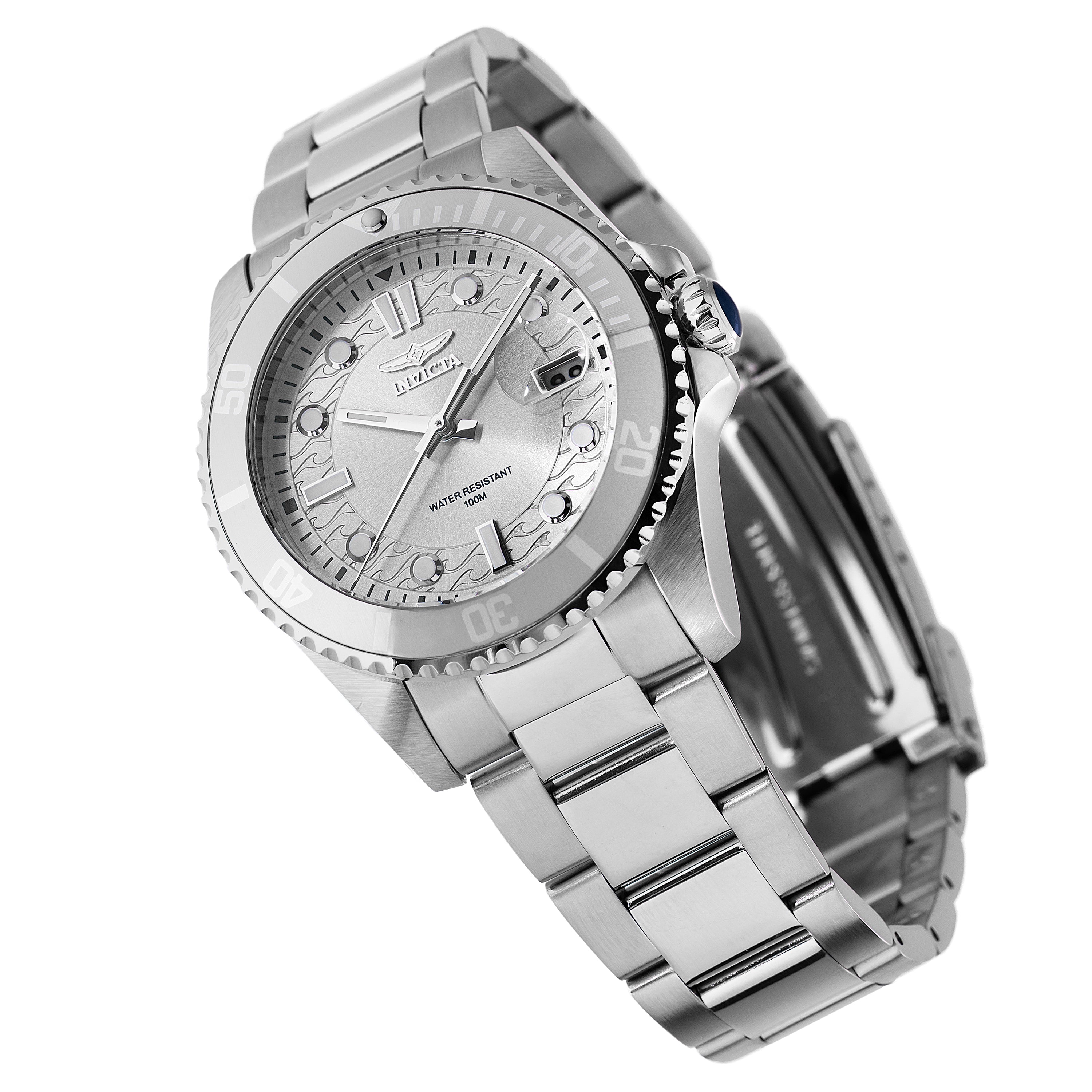 Invicta Pro Diver Unisex Watch - 38mm, Steel (46687)
