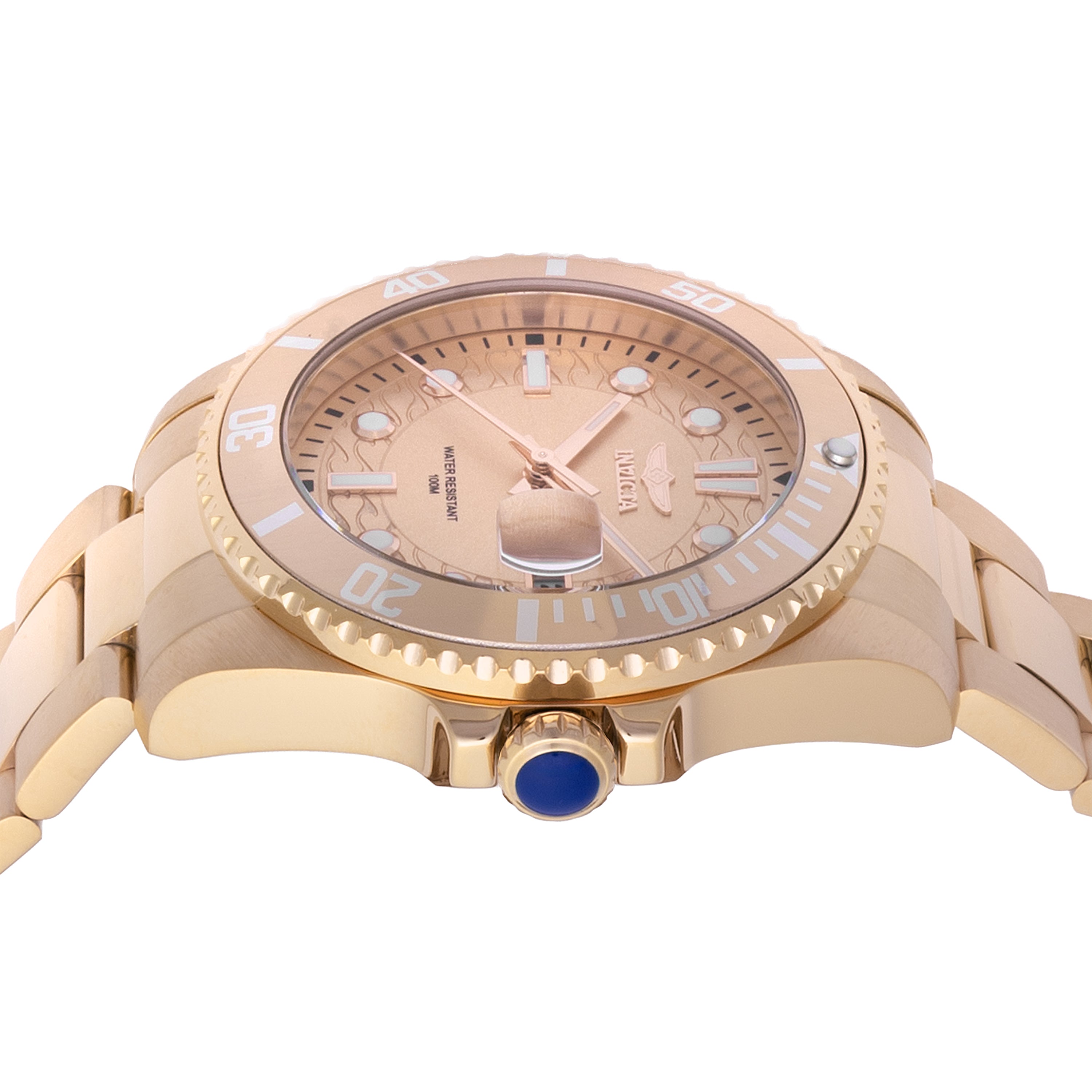 Invicta Pro Diver Unisex Watch - 38mm, Gold (46688)