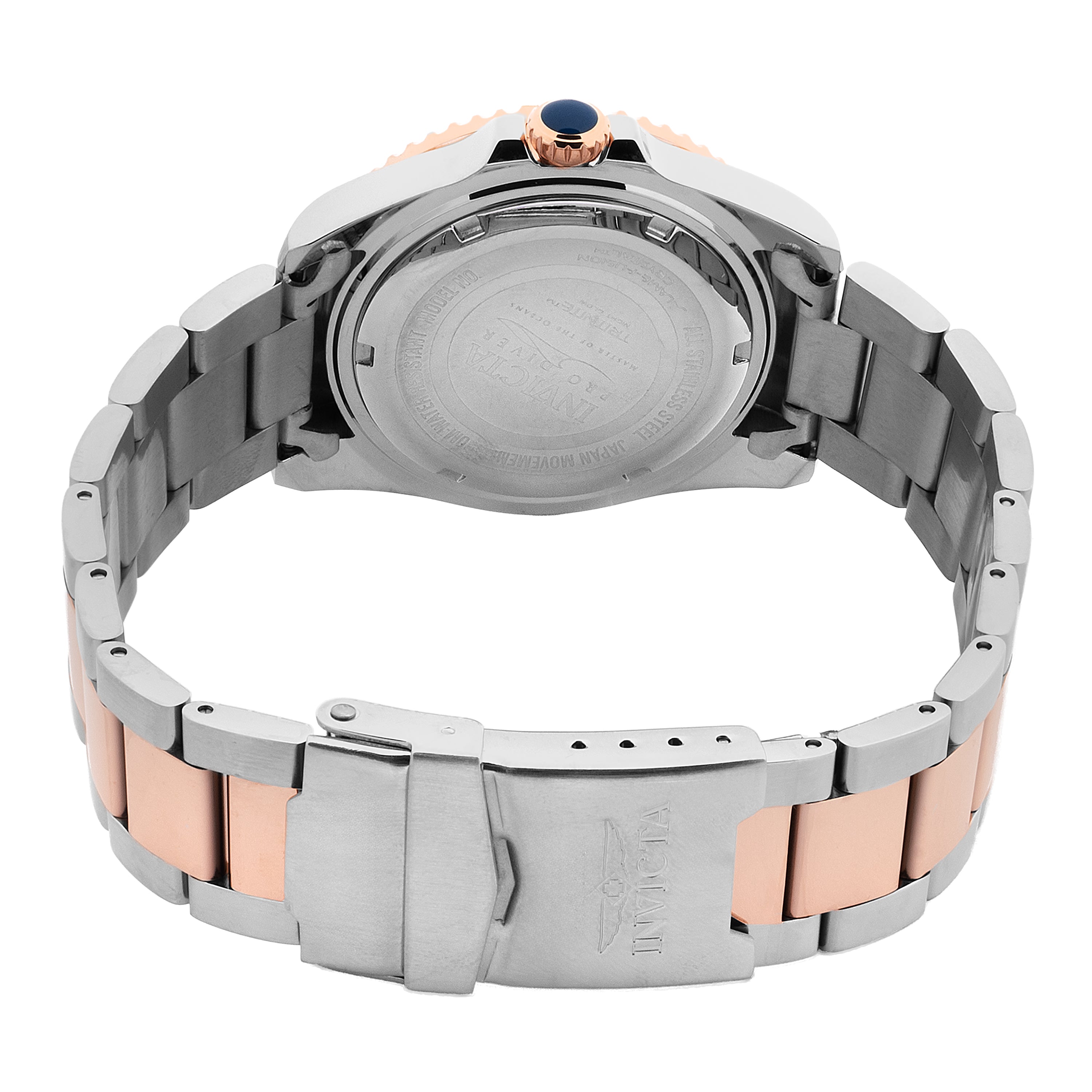 Invicta Pro Diver Unisex Watch - 38mm, Rose Gold, Steel (46690)