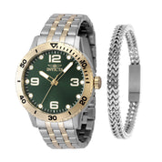 Invicta Specialty Lumnis Men's Watch - 42mm, Gold, Steel With Bracelet Set (48261)