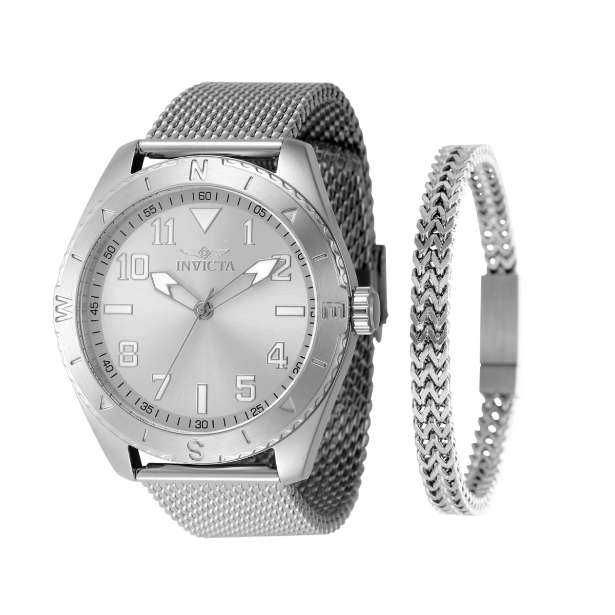 Invicta Specialty Men's Watch - 45mm, Steel With Bracelet Set (48286)