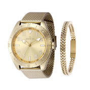 Invicta Specialty Men's Watch - 45mm, Gold With Bracelet Set (48290)