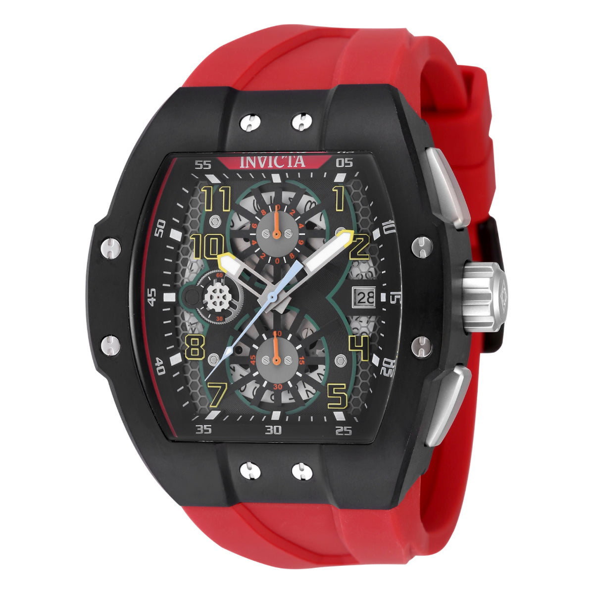 Invicta Racing Gridlock Men's Watch - 47mm. Red (48338)