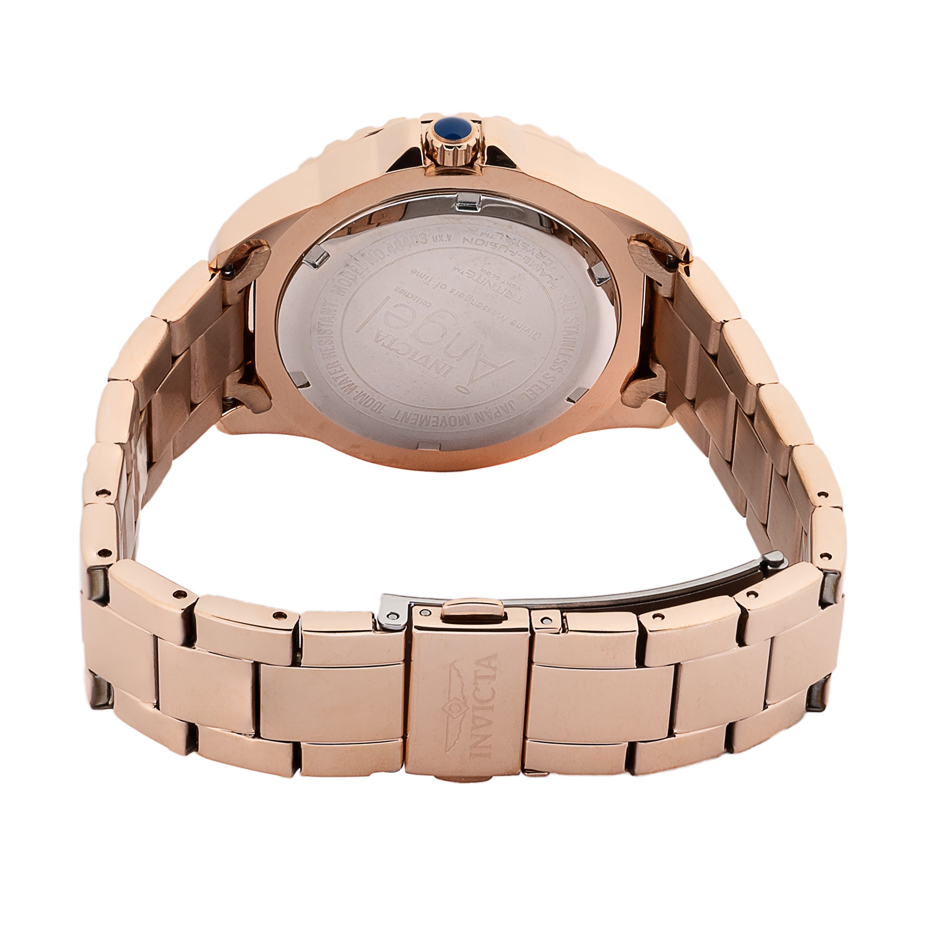 Invicta Angel Unisex Watch - 38mm, Rose Gold (48403)