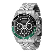 Invicta Men's 48380 Pro Diver Quartz Chronograph Black Dial Watch (ZG-48380)