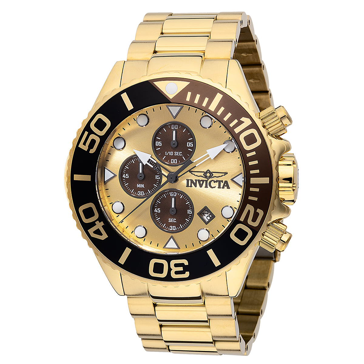 Invicta Grand Diver Sidereon Men's Watch - 52mm. Gold (48590)