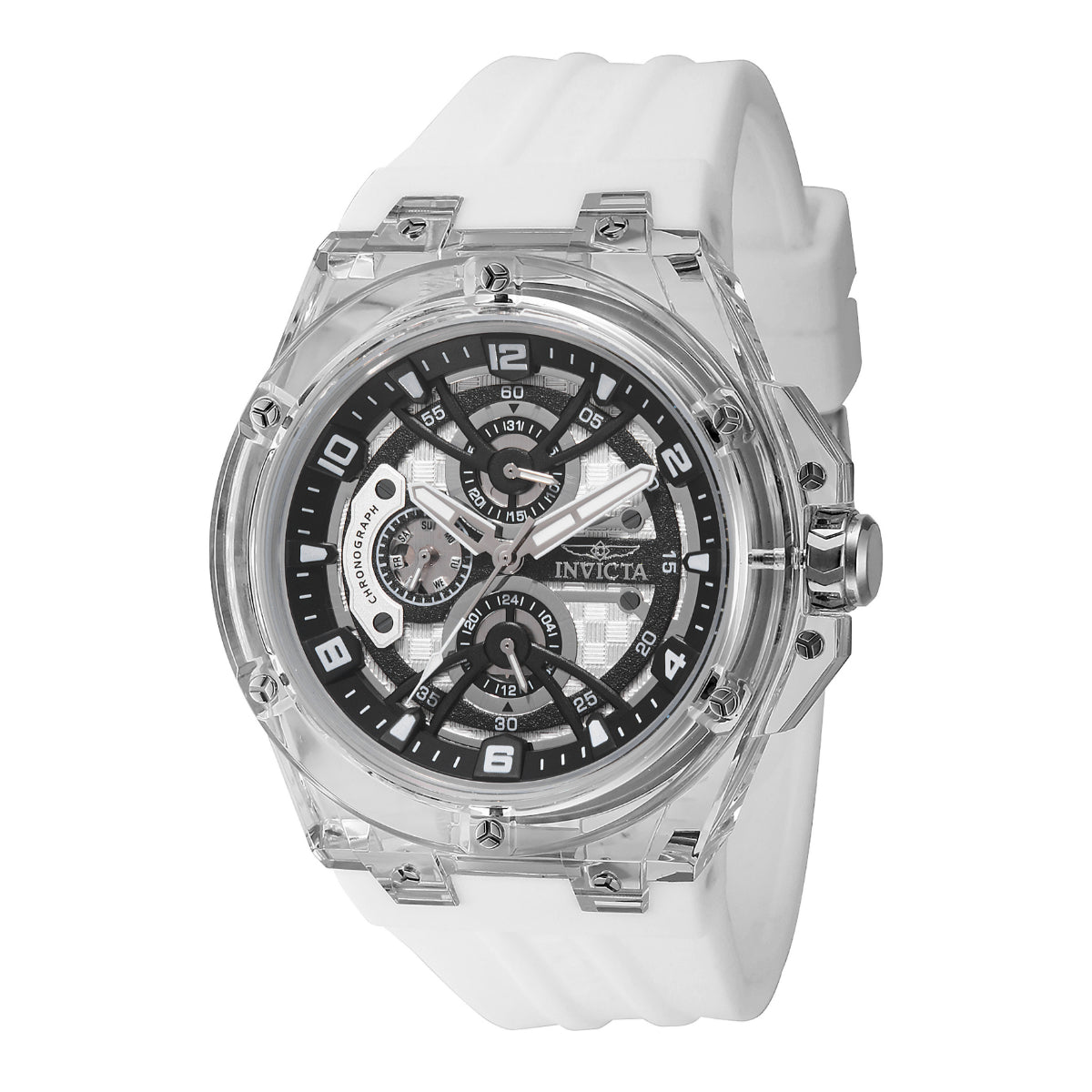 Invicta Racing Saphirex Men's Watch - 46mm. White (48800)