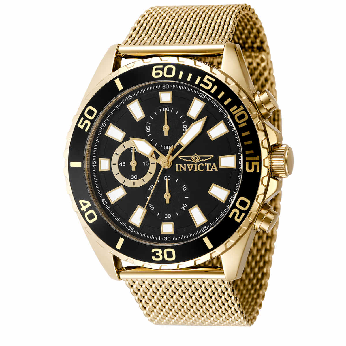 Invicta Pro Diver Nexodus Men's Watch - 46mm. Gold (48828)