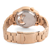 Invicta Specialty Twin Axis Men's Watch w / Skeleton Dial- 46mm. Rose Gold (48901)
