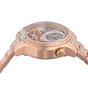 Invicta Specialty Twin Axis Men's Watch w / Skeleton Dial- 46mm. Rose Gold (48901)