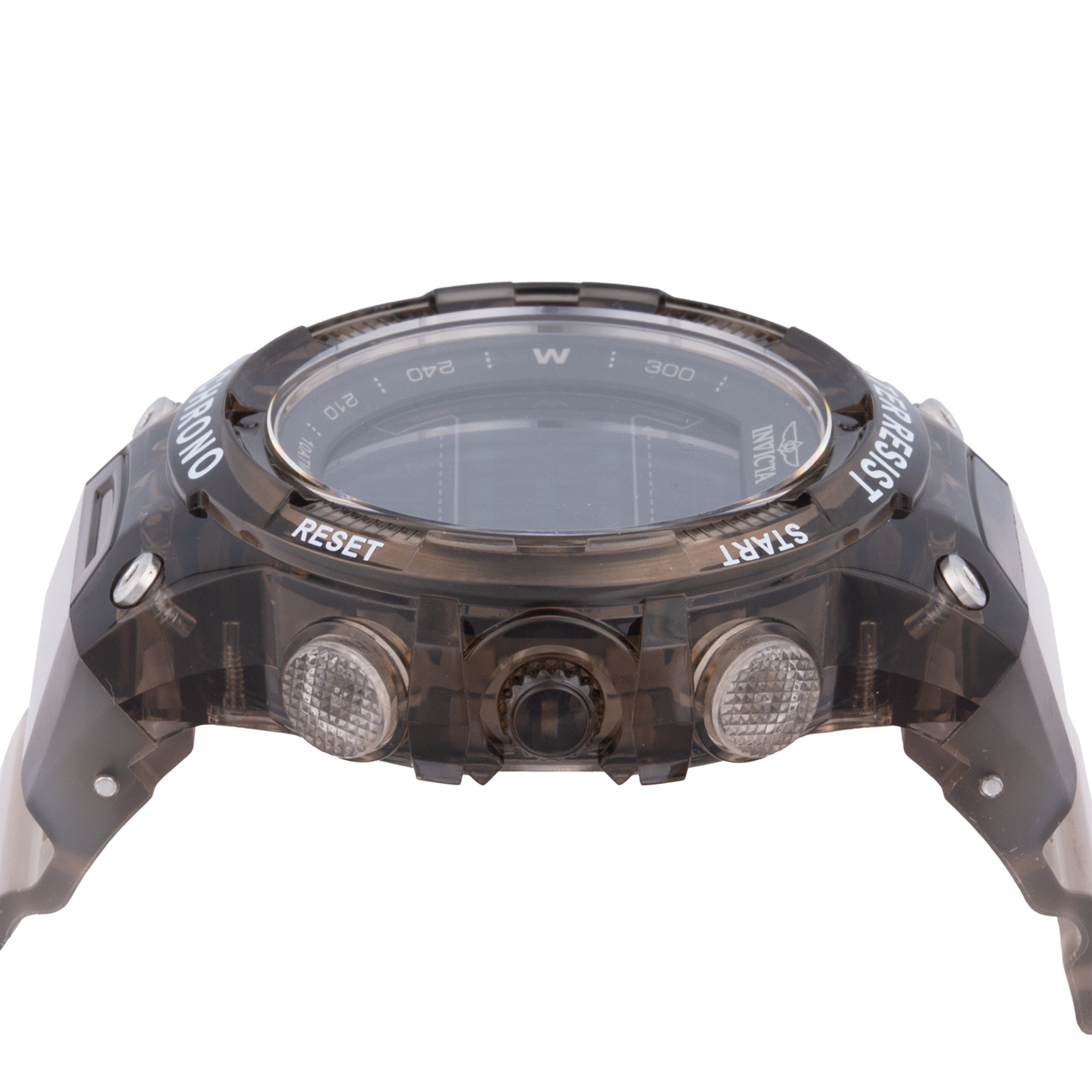 Invicta Racing Burnout Digital Men's Watch - 52mm. Transparent, Brown (49043)