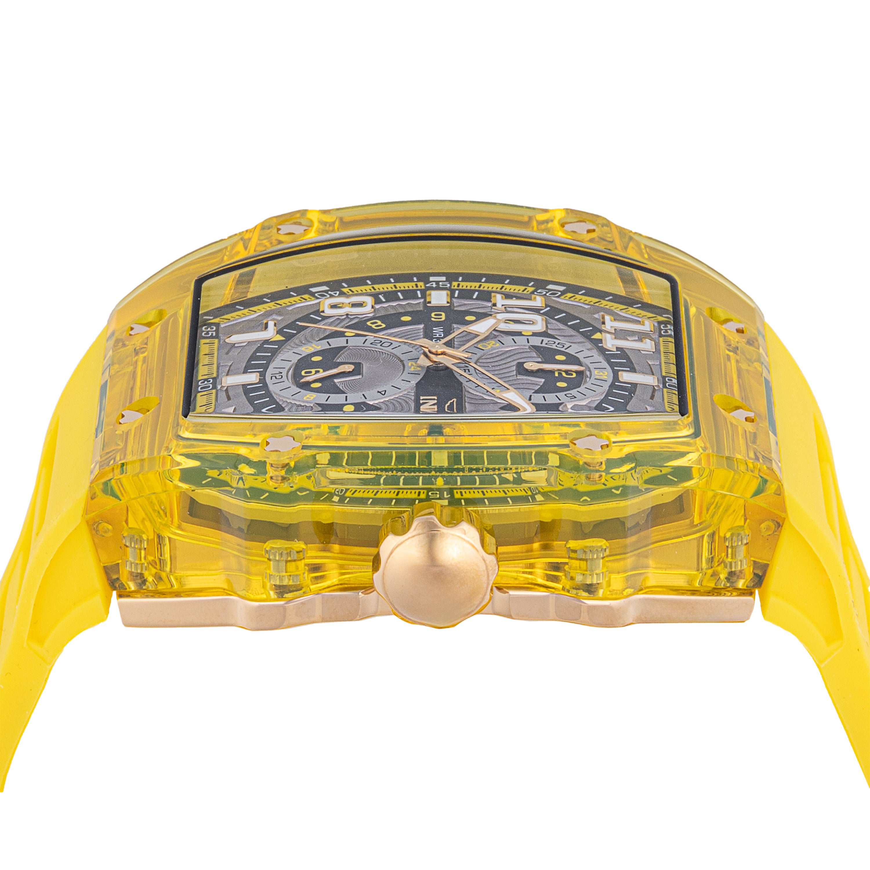 Invicta Racing Cyclone Men's Watch - 48.5mm. Yellow (48714)