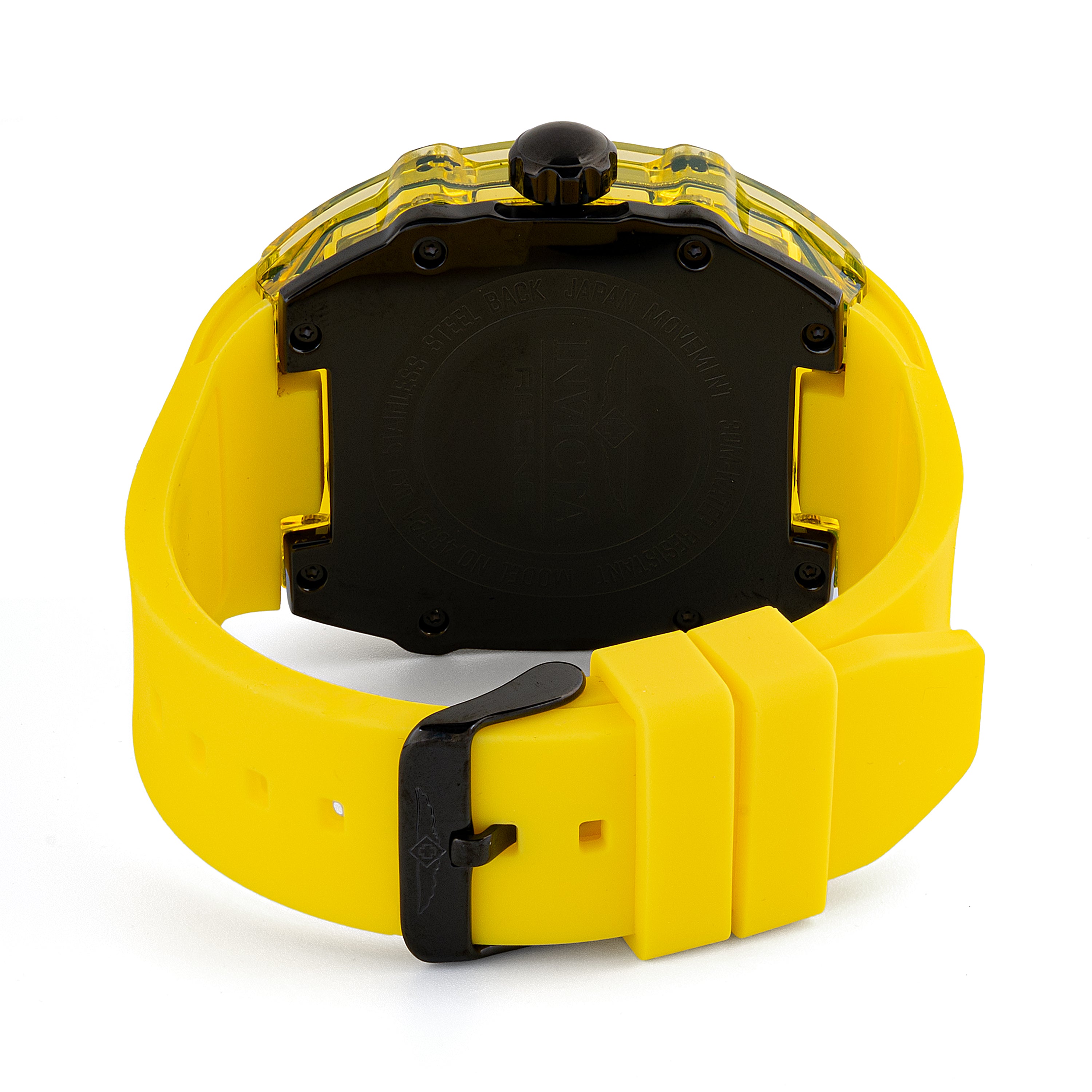 Invicta Racing Cyclone Men's Watch - 48.5mm, Yellow (48721)