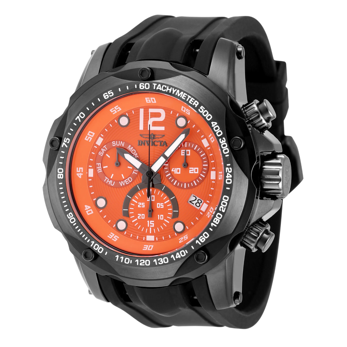 Invicta Speedway Gaccel Swiss Ronda Z60 FE Caliber Men's Watch - 51mm, Black (ZG-48909)
