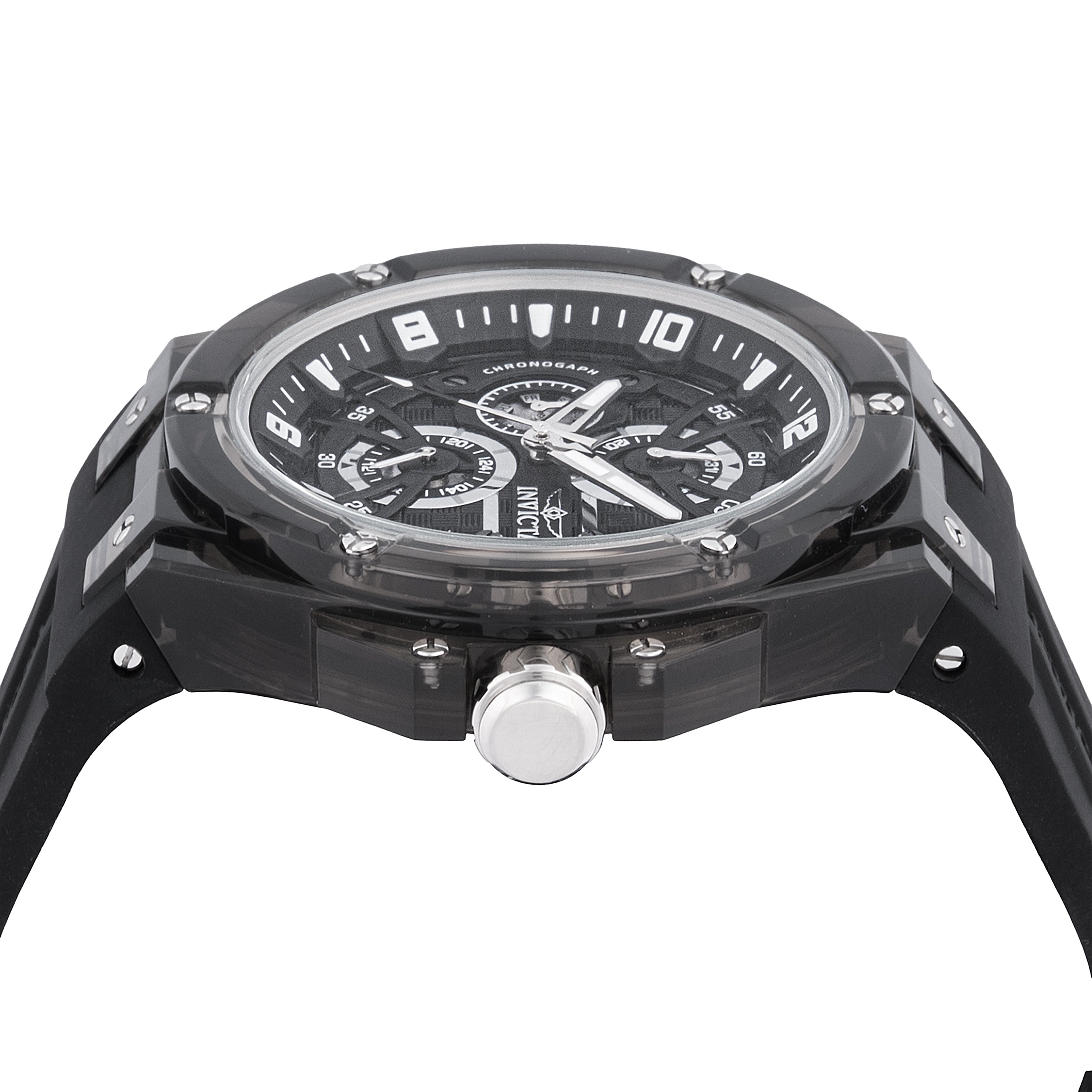 Invicta Racing Saphirex Men's Watch - 46mm. Black (48803)