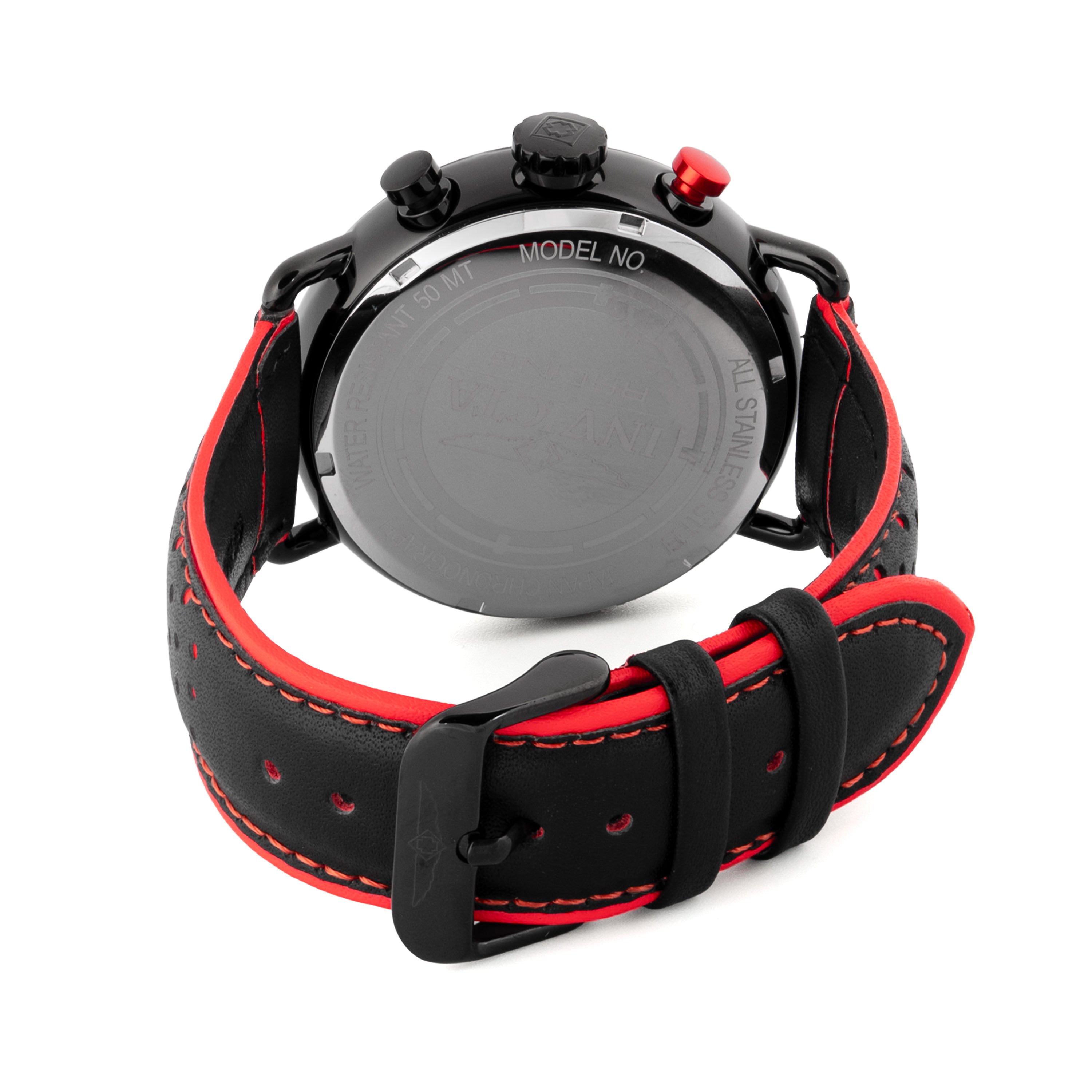 Invicta Racing Vector Men's Watch - 44mm. Red. Black (49366)