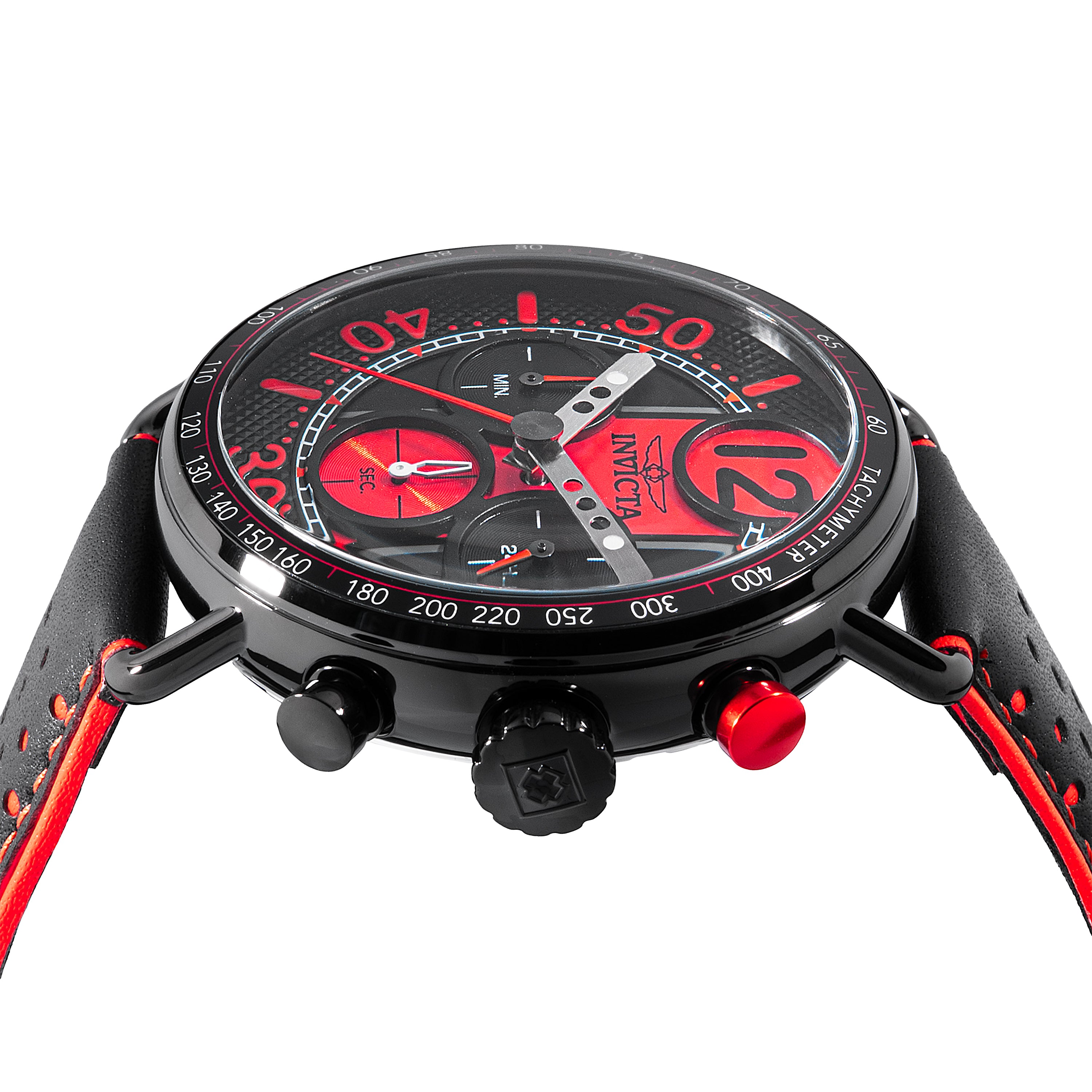 Invicta Racing Vector Men's Watch - 44mm. Red. Black (49366)