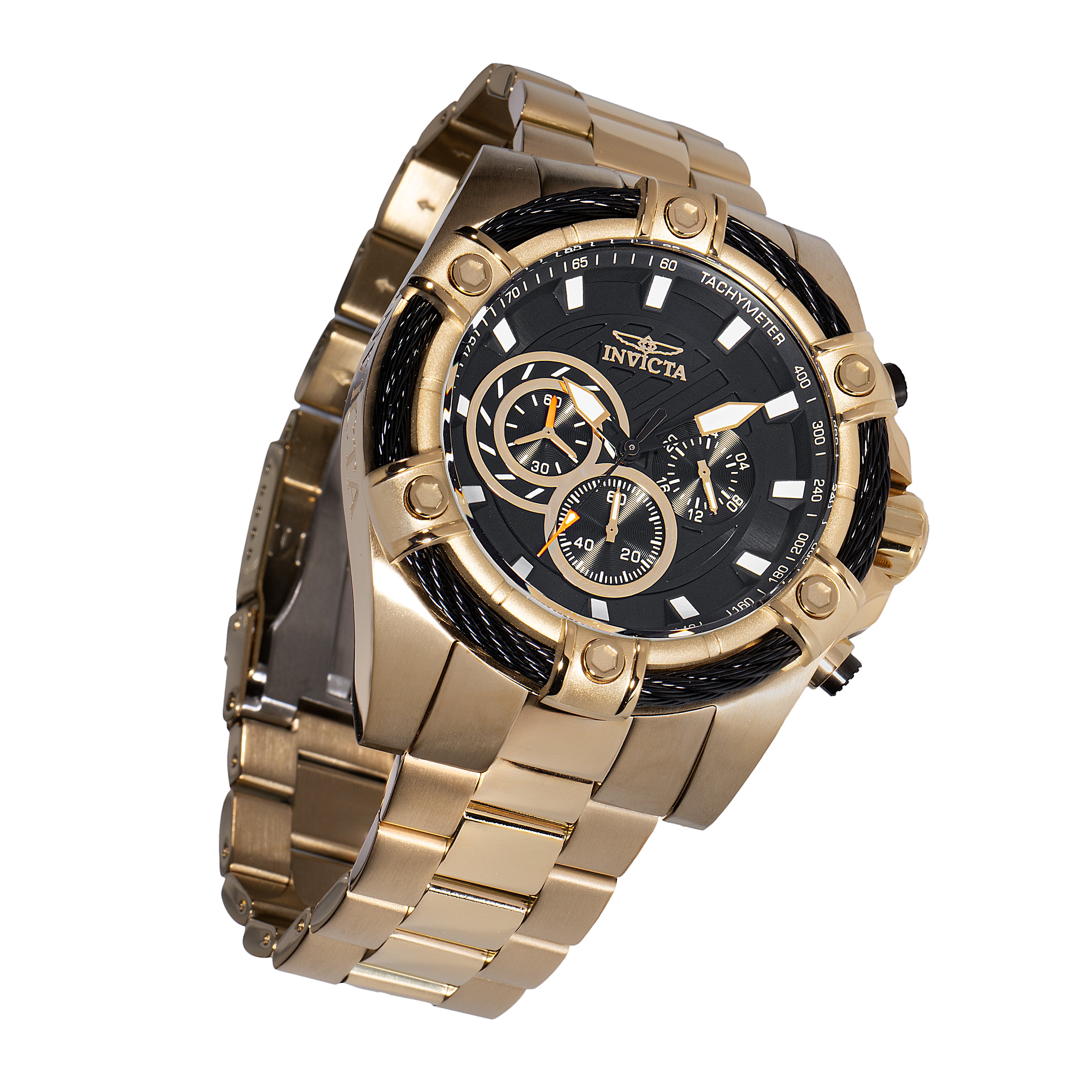 Invicta Bolt Ace Men's Watch - 52mm. Gold (48867)