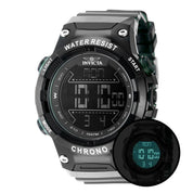 Invicta Racing Burnout Digital Men's Watch - 52mm. Transparent, Green (49042)