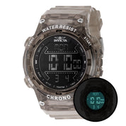 Invicta Racing Burnout Digital Men's Watch - 52mm. Transparent, Brown (49043)