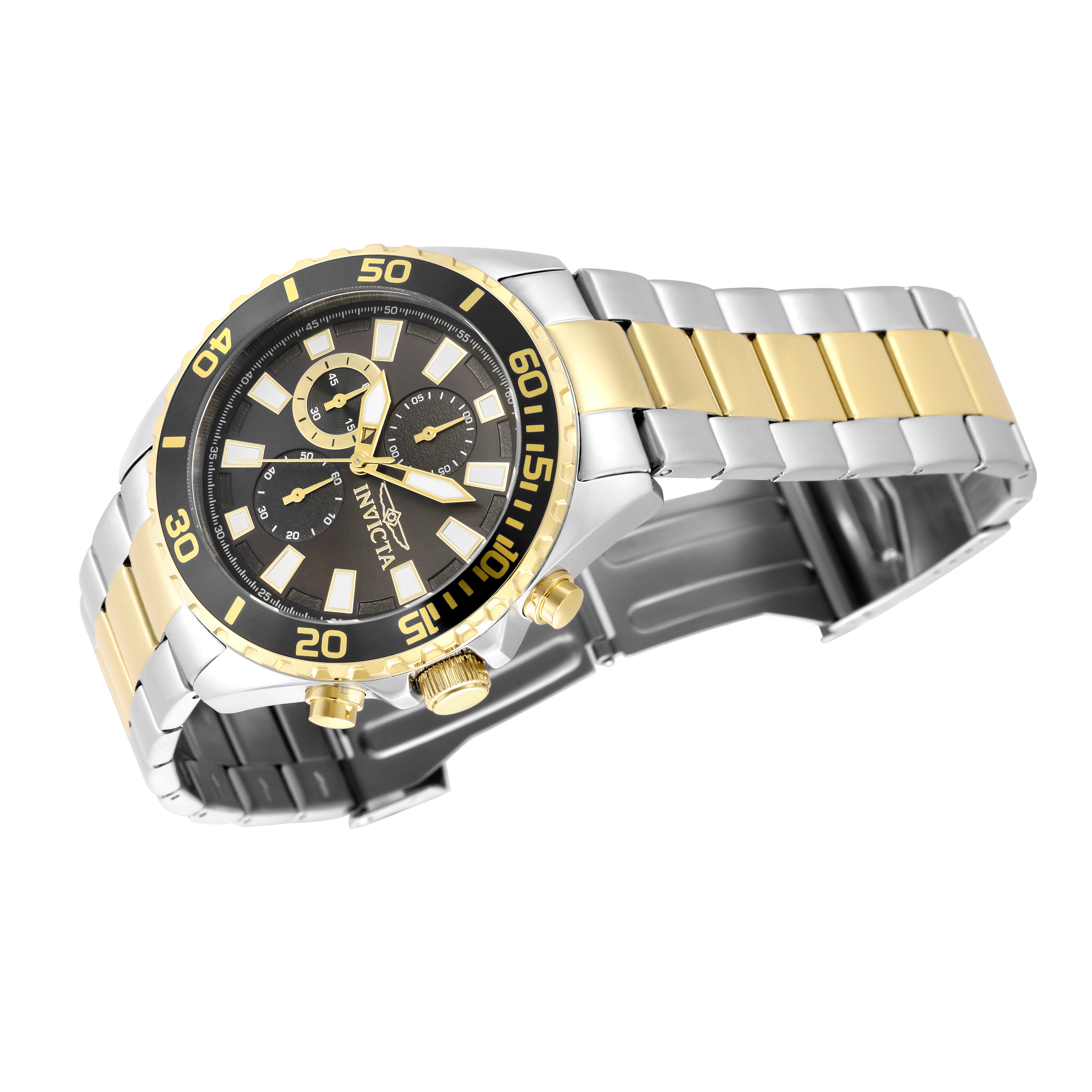 Invicta Pro Diver Men's Watch - 46mm. Gold. Steel (49117)