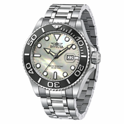 Invicta Grand Diver Men's Watch w/ Mother of Pearl Dial - 52mm, Steel (ZG-49153)