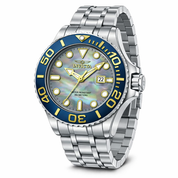 Invicta Grand Diver Men's Watch w/ Mother of Pearl Dial - 52mm, Steel (ZG-49157)