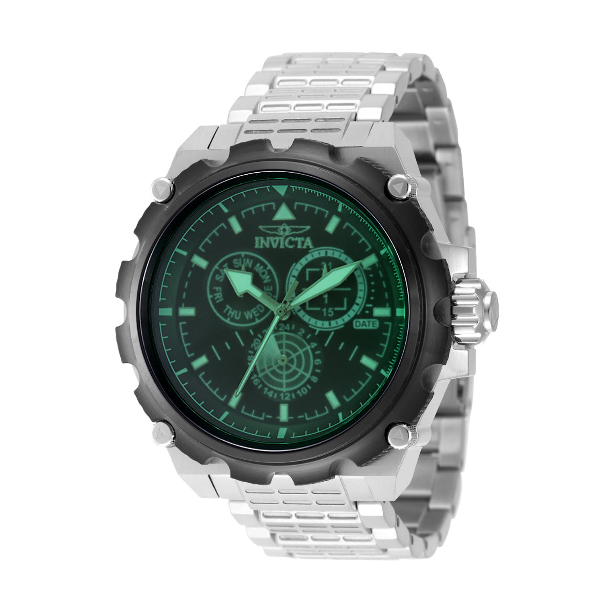 Invicta Coalition Forces Spline Command Men's Watch - 50mm. Steel (49199)