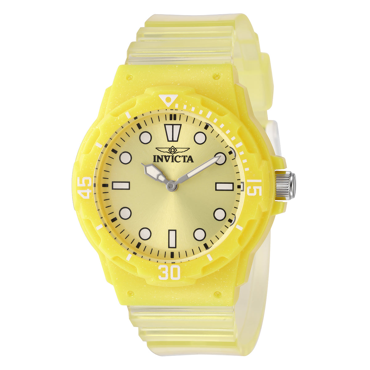 Invicta Celestial Cloud Women's Watch - 35mm. Transparent, Yellow (49211)