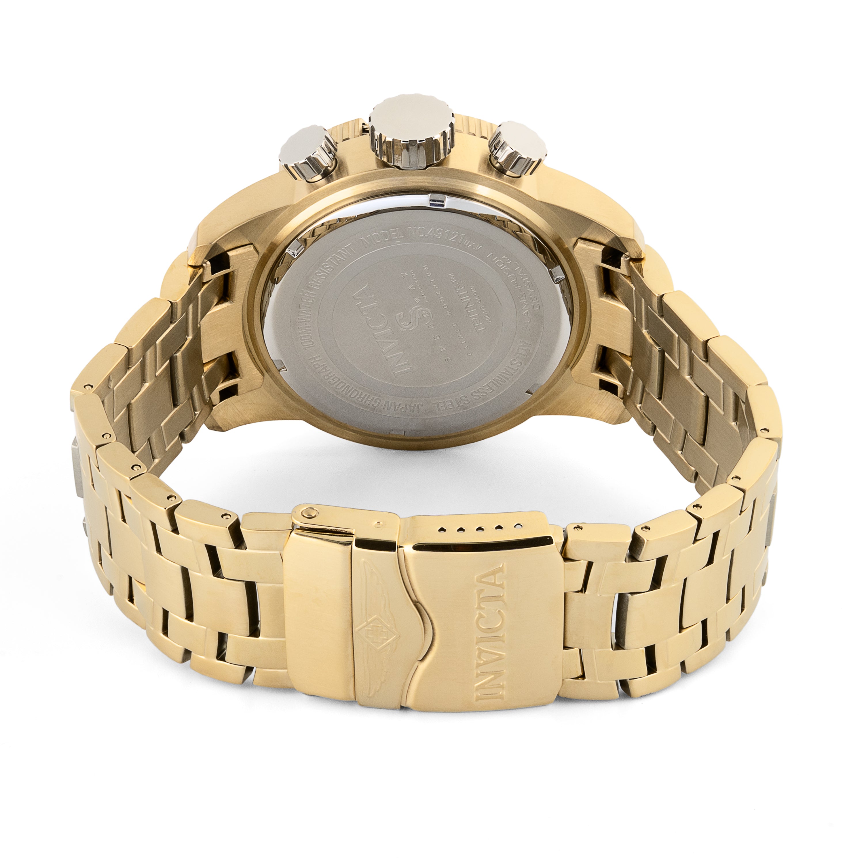 Invicta Speedway Ignition Men's Watch - 50mm. Gold (49121)