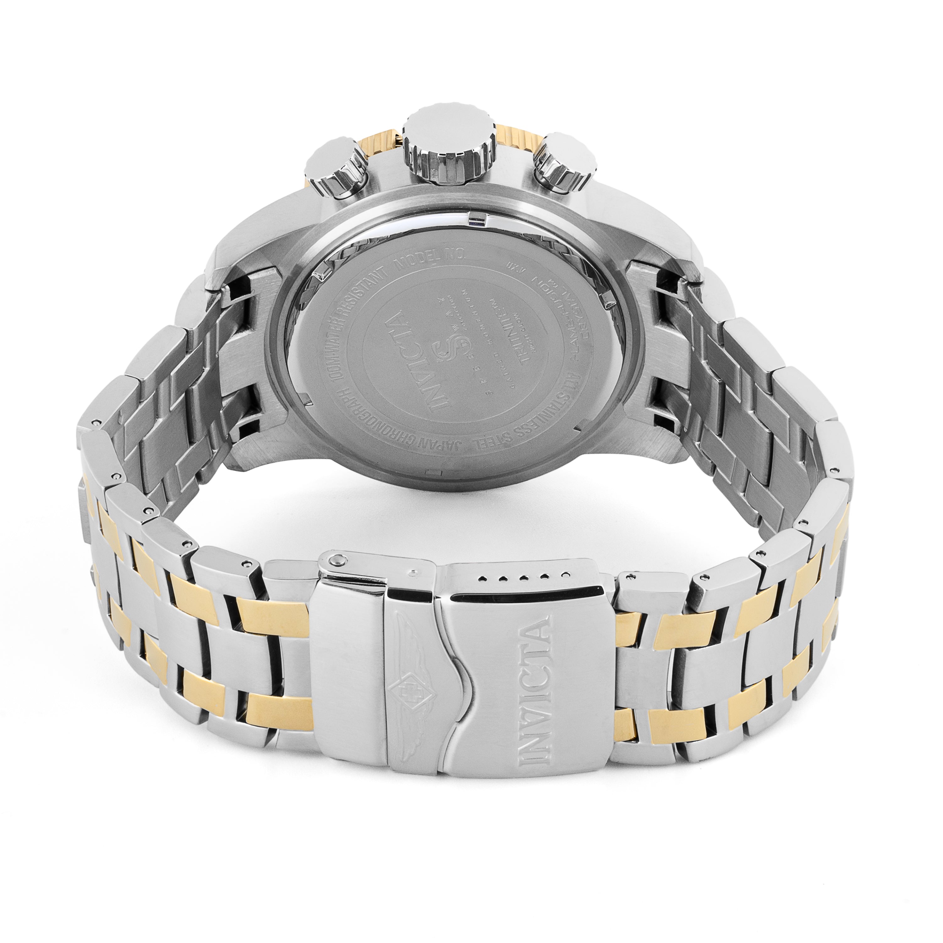 Invicta Speedway Ignition Men's Watch - 50mm. Gold, Steel (49123)