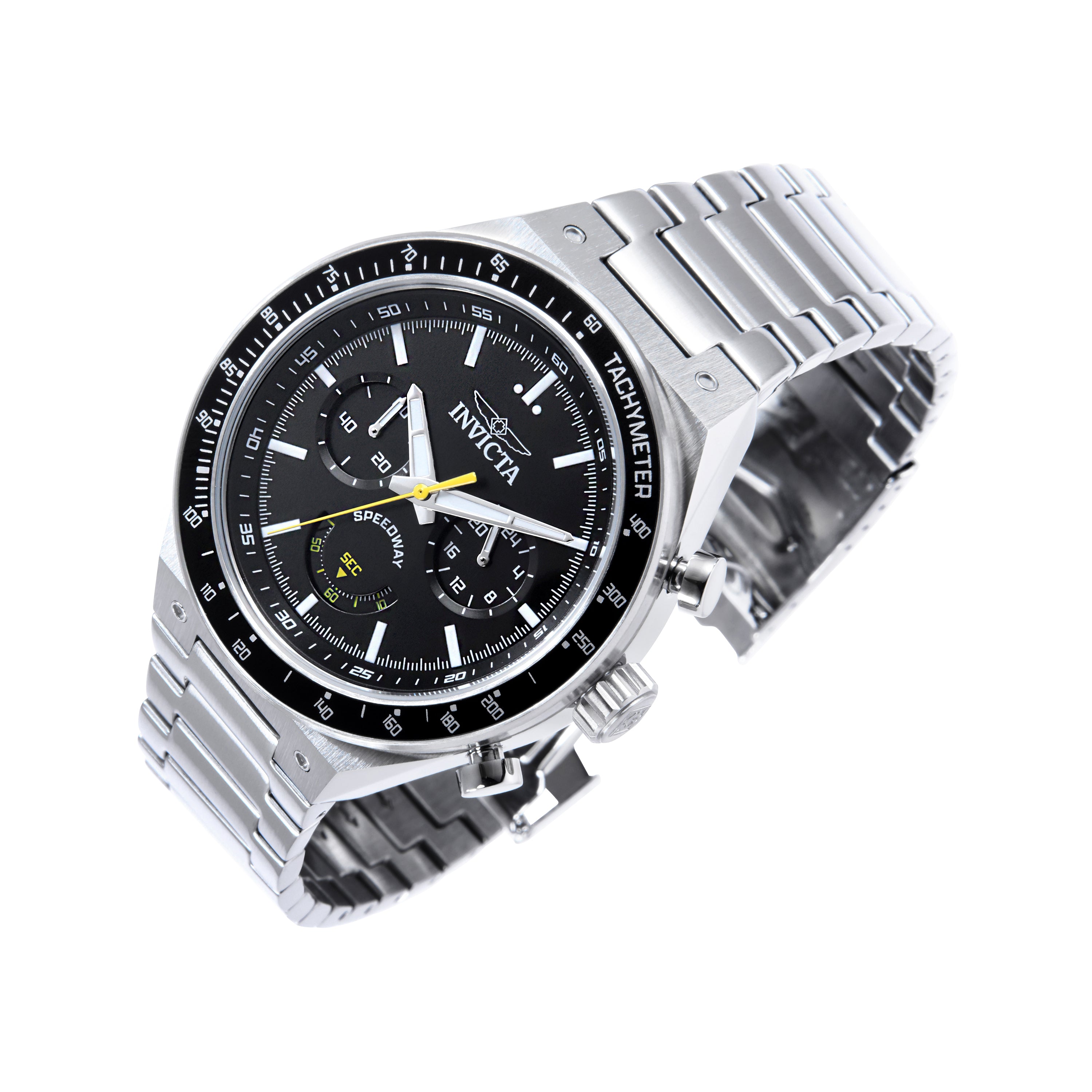 Invicta Speedway GearShift Men's Watch - 44mm. Steel (49376)