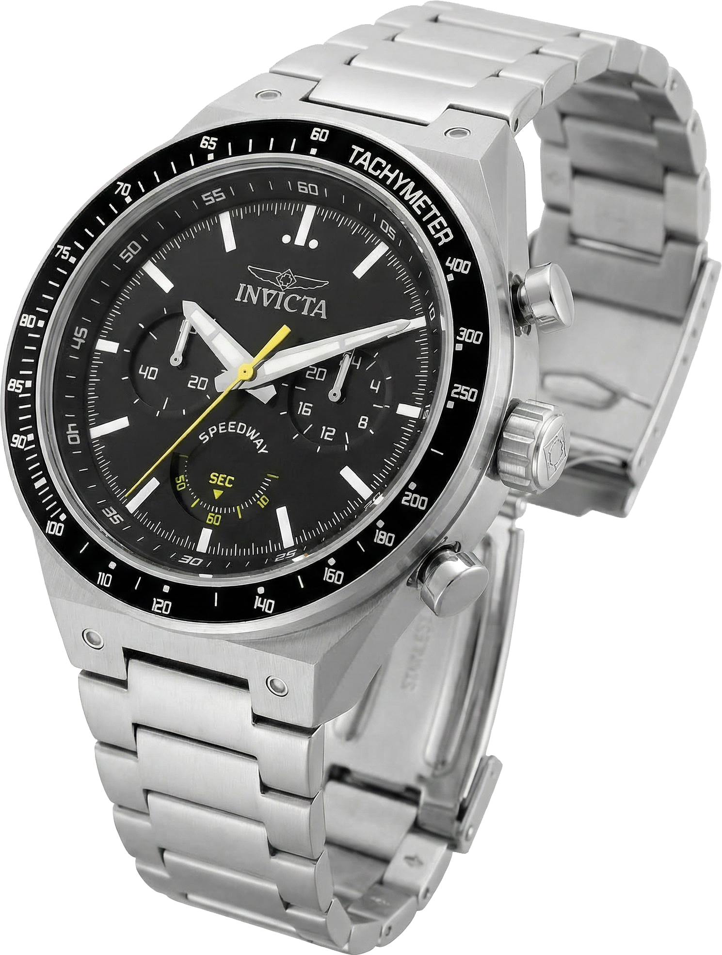 Invicta Speedway GearShift Men's Watch - 44mm. Steel (49376)