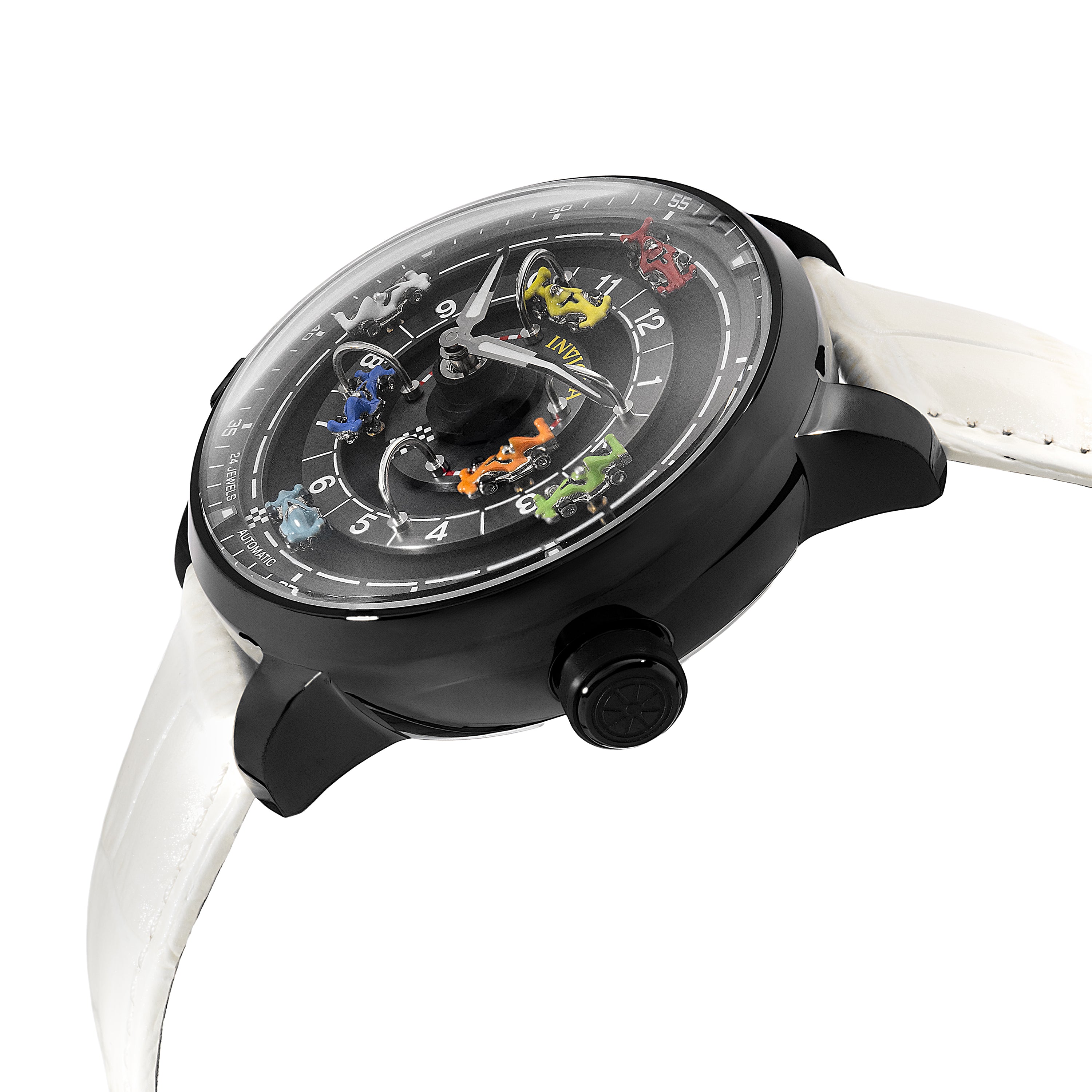 Invicta Racing Automatic Men's Watch - 46mm, White (69134)