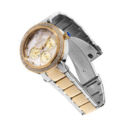 Invicta Bolt Women's Watch w/ Mother of Pearl Dial - 36.5mm, Gold, Steel (44705)