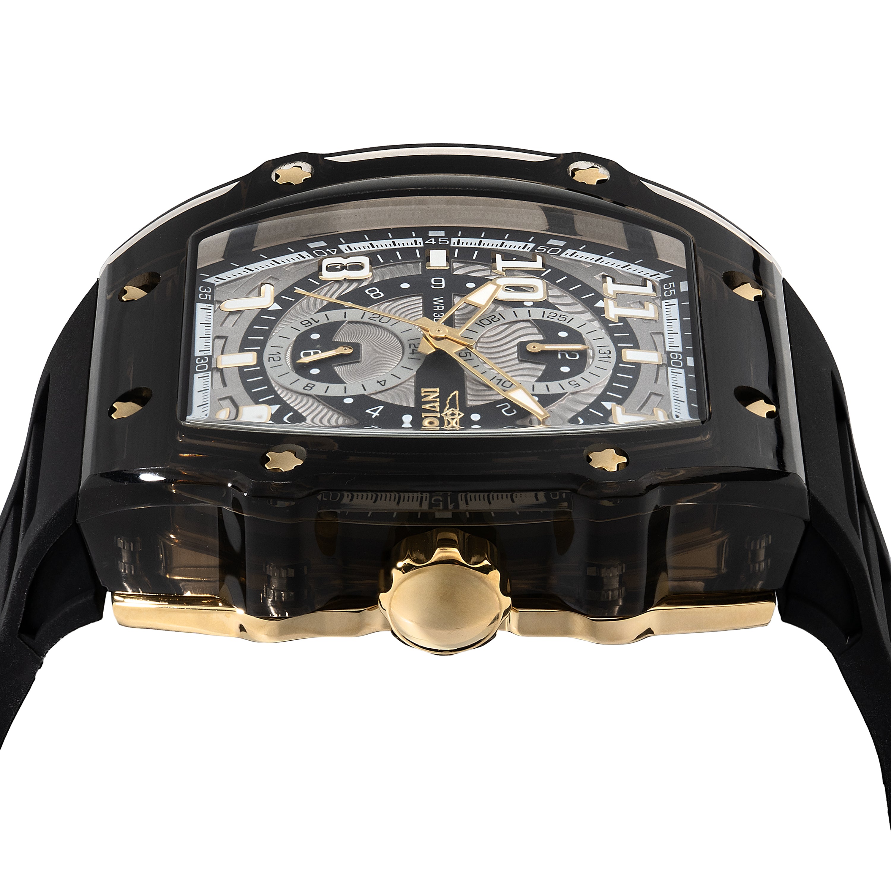 Invicta Racing Cyclone Men's Watch - 48.5mm, Black (48715)