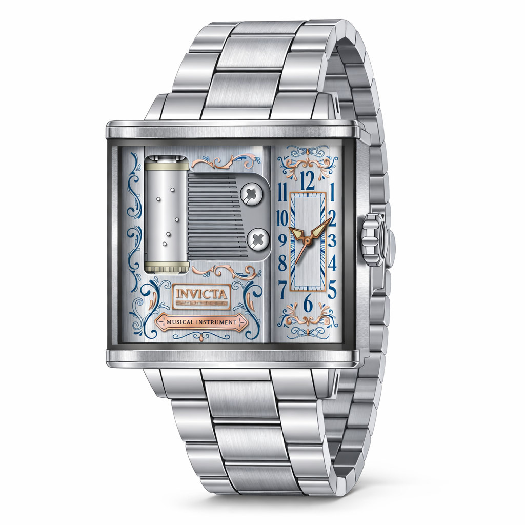 Invicta Artist Musical Instrument Swiss Ronda 763 Caliber Men's Watch - 52mm. Steel (49474)