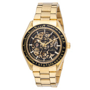 Invicta Objet D Art Excelsior Automatic Men's Watch w/ Skeleton Dial - 43mm. Gold (49502)