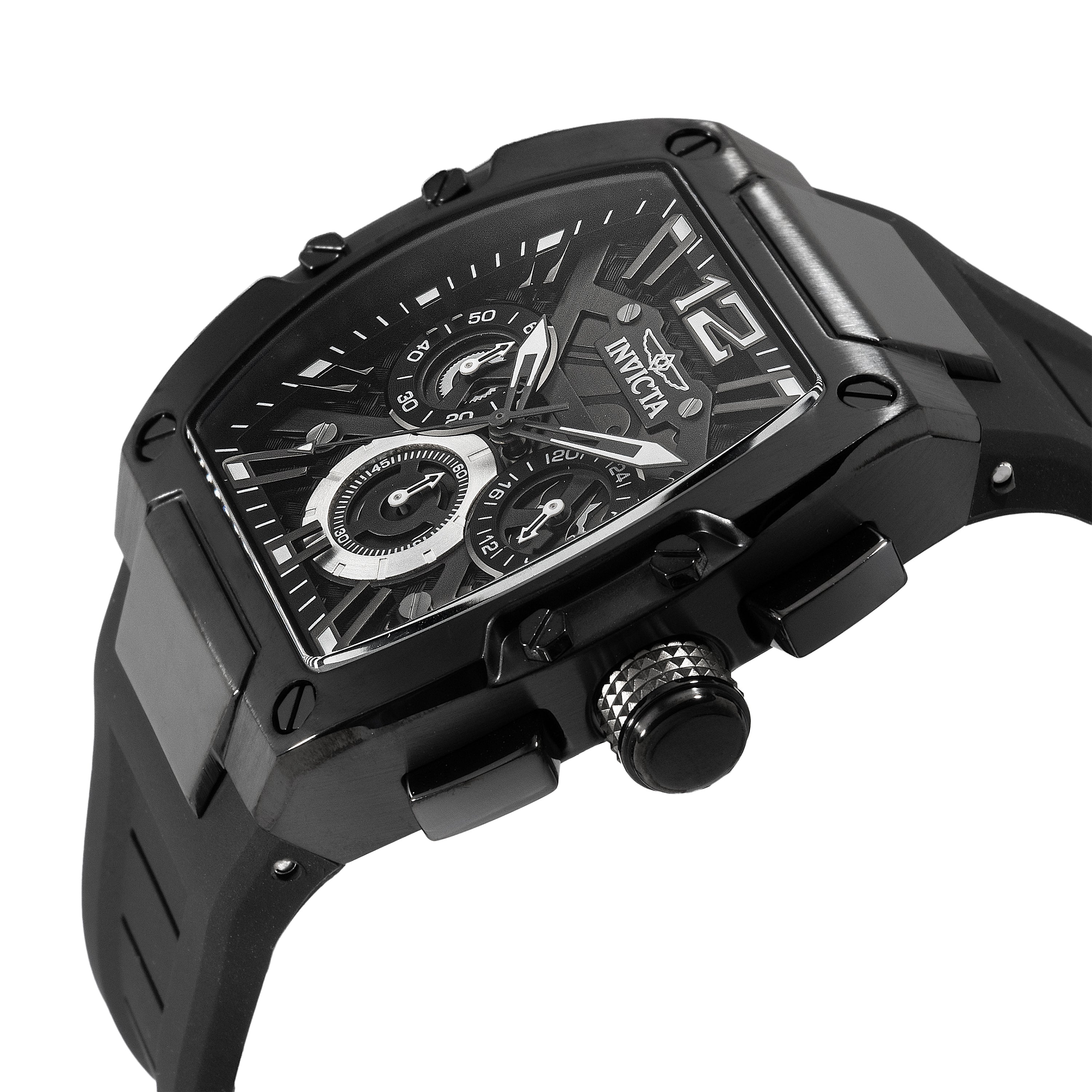 Invicta Racing Sector Grid Men's Watch - 43mm. Black (48476)