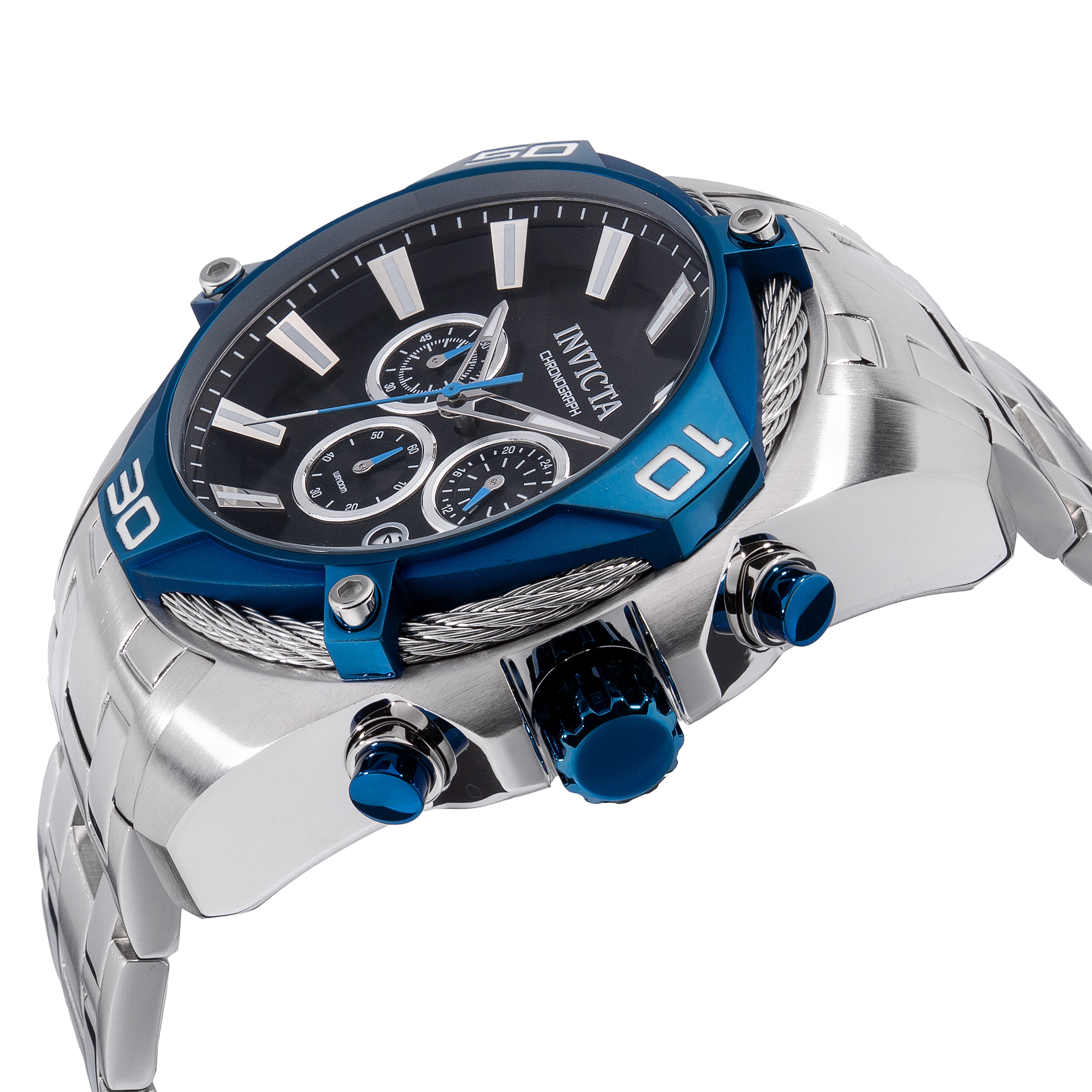Invicta Bolt Men's Watch - 50mm, Steel (38572)