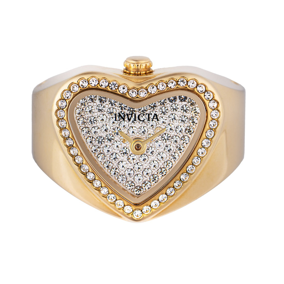 Invicta Mini Angel Women's Ring Watch - 18.5mm. Gold (49577)