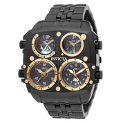 Invicta Aviator ZULU TIME Men's Watch - 50mm. Black (49606)
