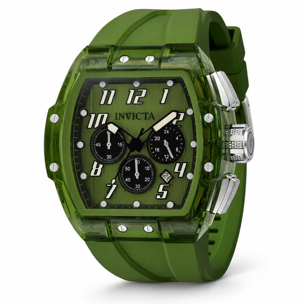 Invicta S1 Rally Vortce Men's Watch - 47mm. Army Green (49980)